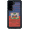 Haiti Flag Dark Wood Galaxy S24 Waterproof Case